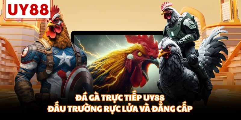 Đá Gà Trực Tiếp UY88 - Đấu Trường Rực Lửa Và Đẳng Cấp